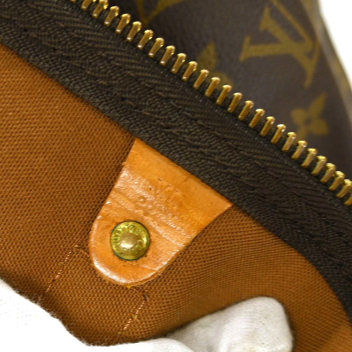 Louis Vuitton Keepall Bandoulière Monogram, Brown, Canvas, Travel Bag