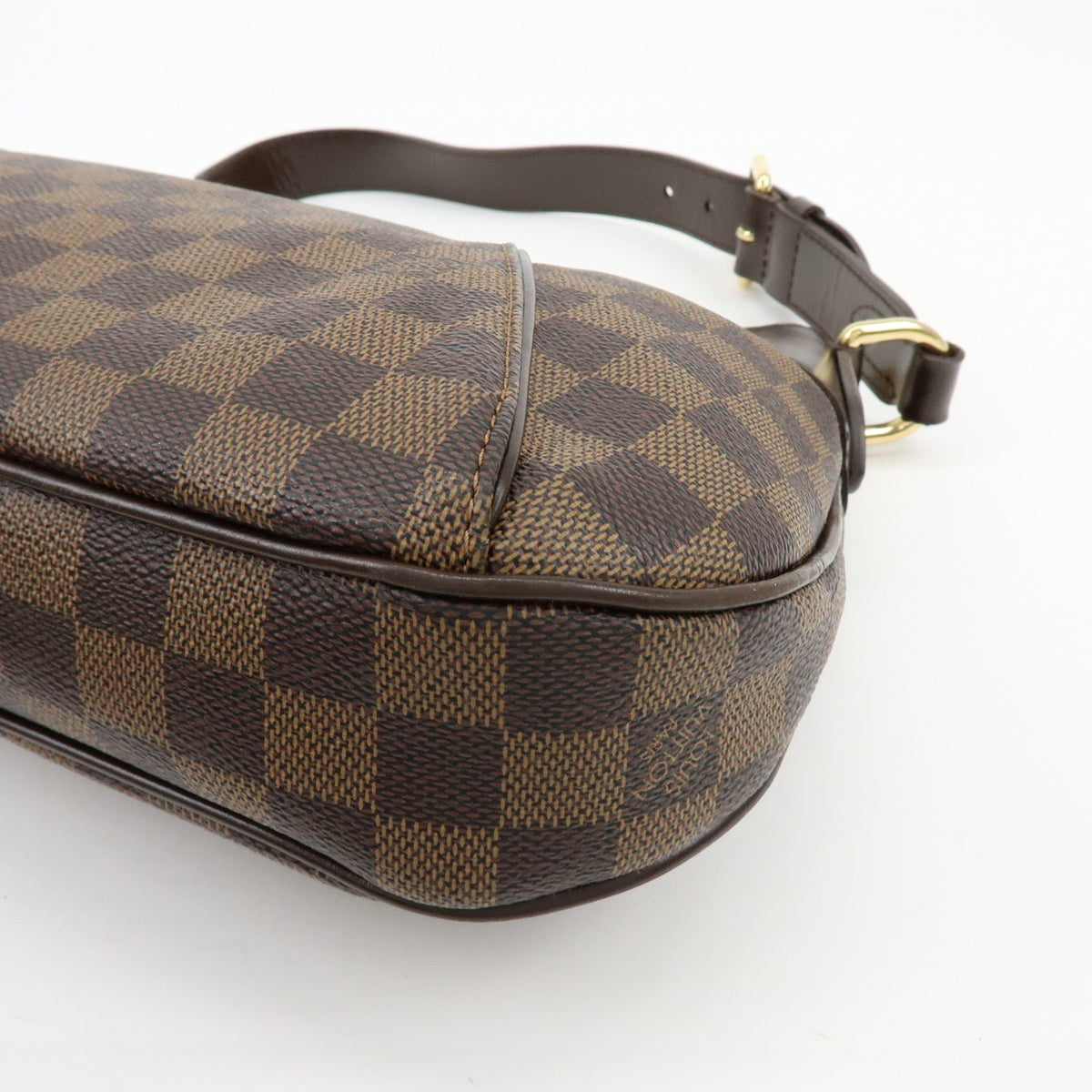 Louis Vuitton Thames Damier, Brown, Canvas, Handbag