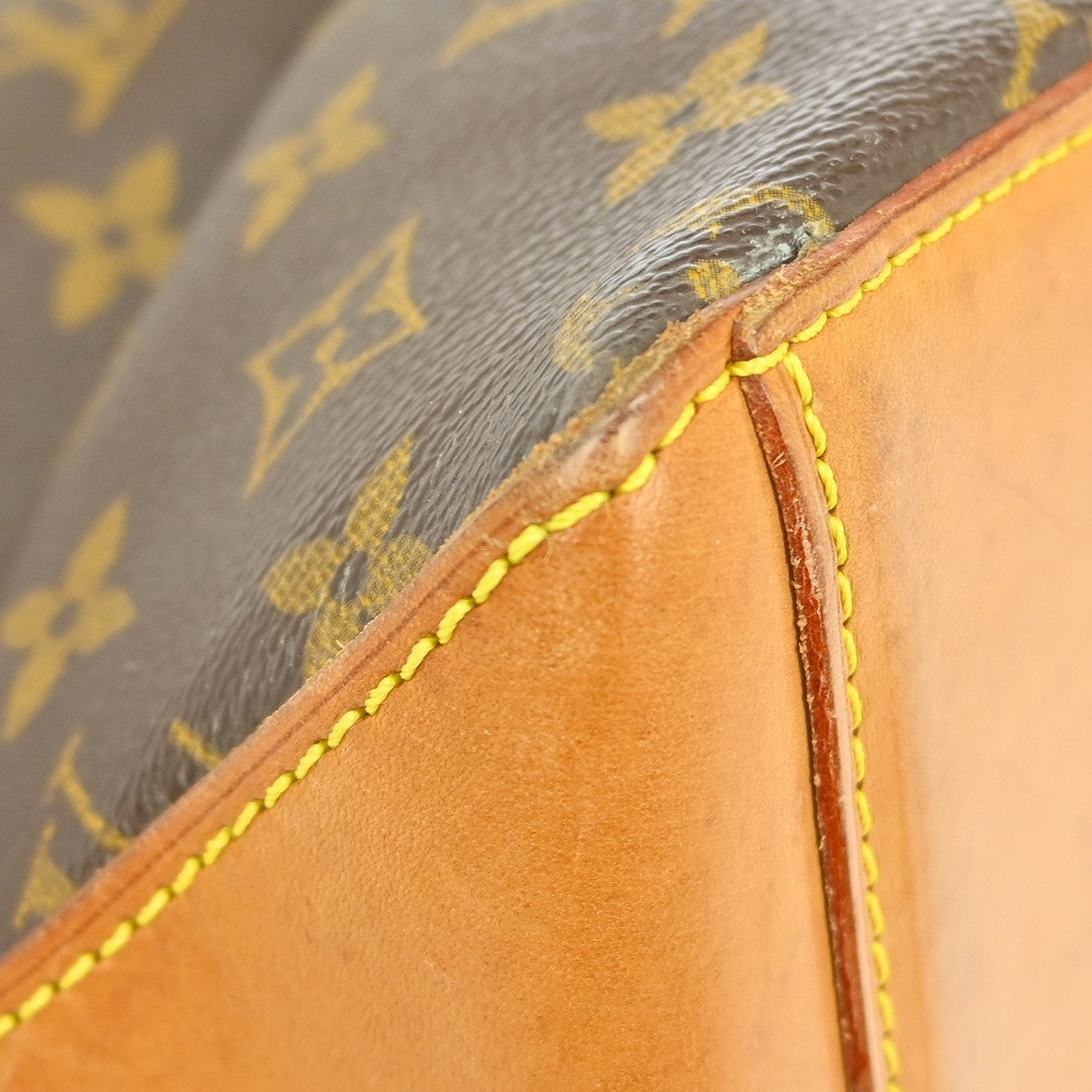 Louis Vuitton Cabas Mezzo Monogram Canvas, Brown, Canvas, Shoulder Bag