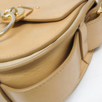 Chloe Tess Suede with Leather, Beige, Leather, Handbag