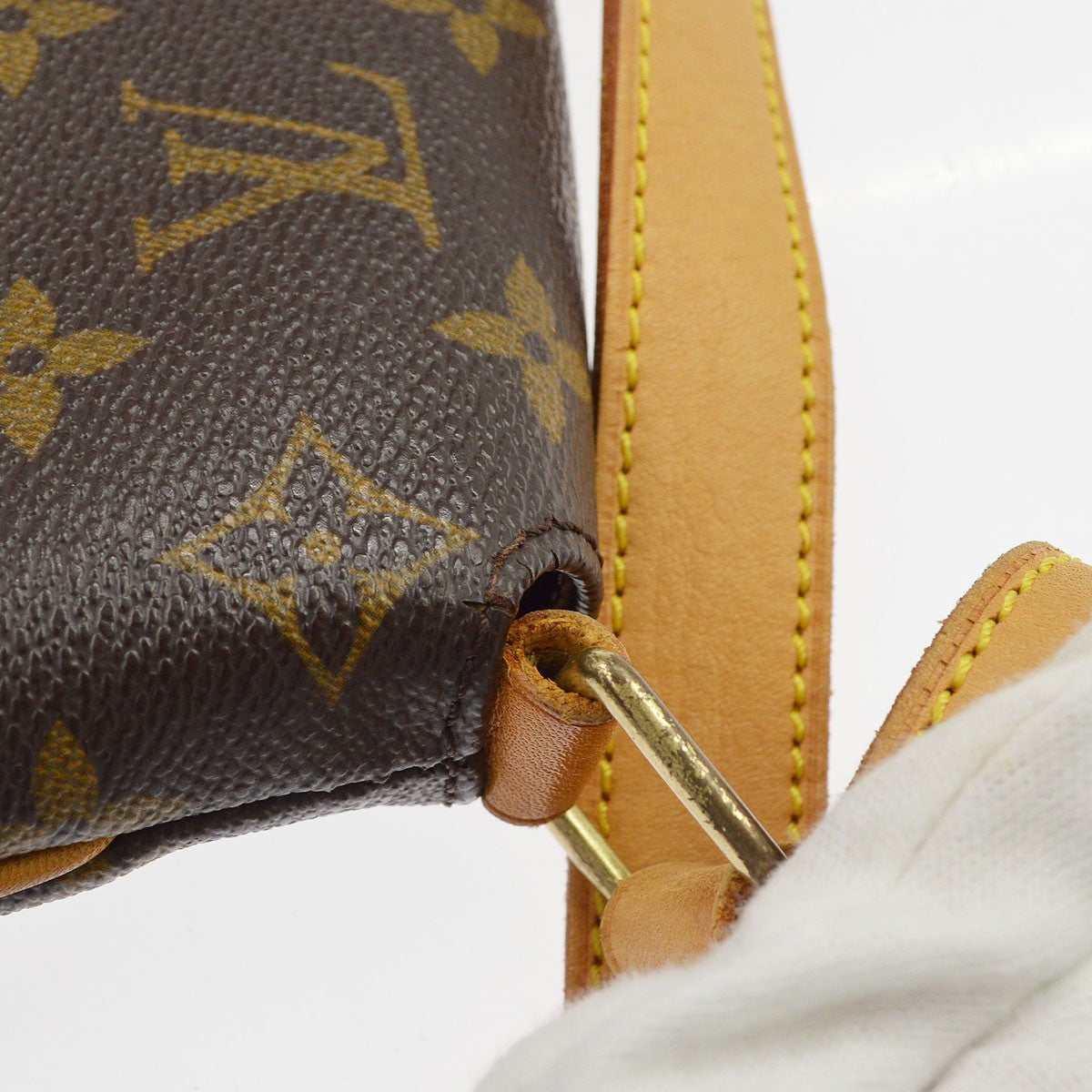 Louis Vuitton Musette Salsa Monogram Canvas, Brown, Canvas, Shoulder Bag