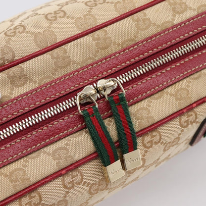 Gucci Princy Boston GG Canvas, Beige, Canvas, Handbag