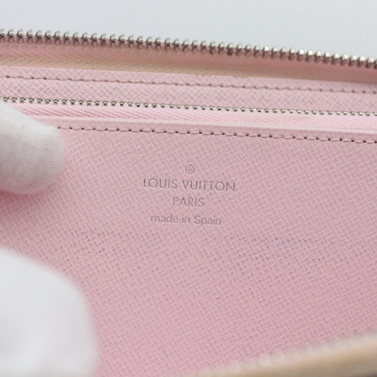 Louis Vuitton Zippy By The Pool Monogram Giant, Pink, Canvas, Wallet