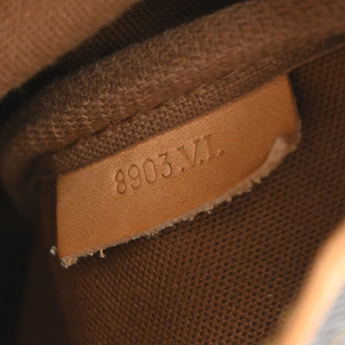 Louis Vuitton Saumur Monogram Canvas, Brown, Canvas, Shoulder Bag