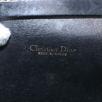 Christian Dior Vintage Trotter Shoulder Bag Canvas, BLACK, CANVAS, Shoulder bag