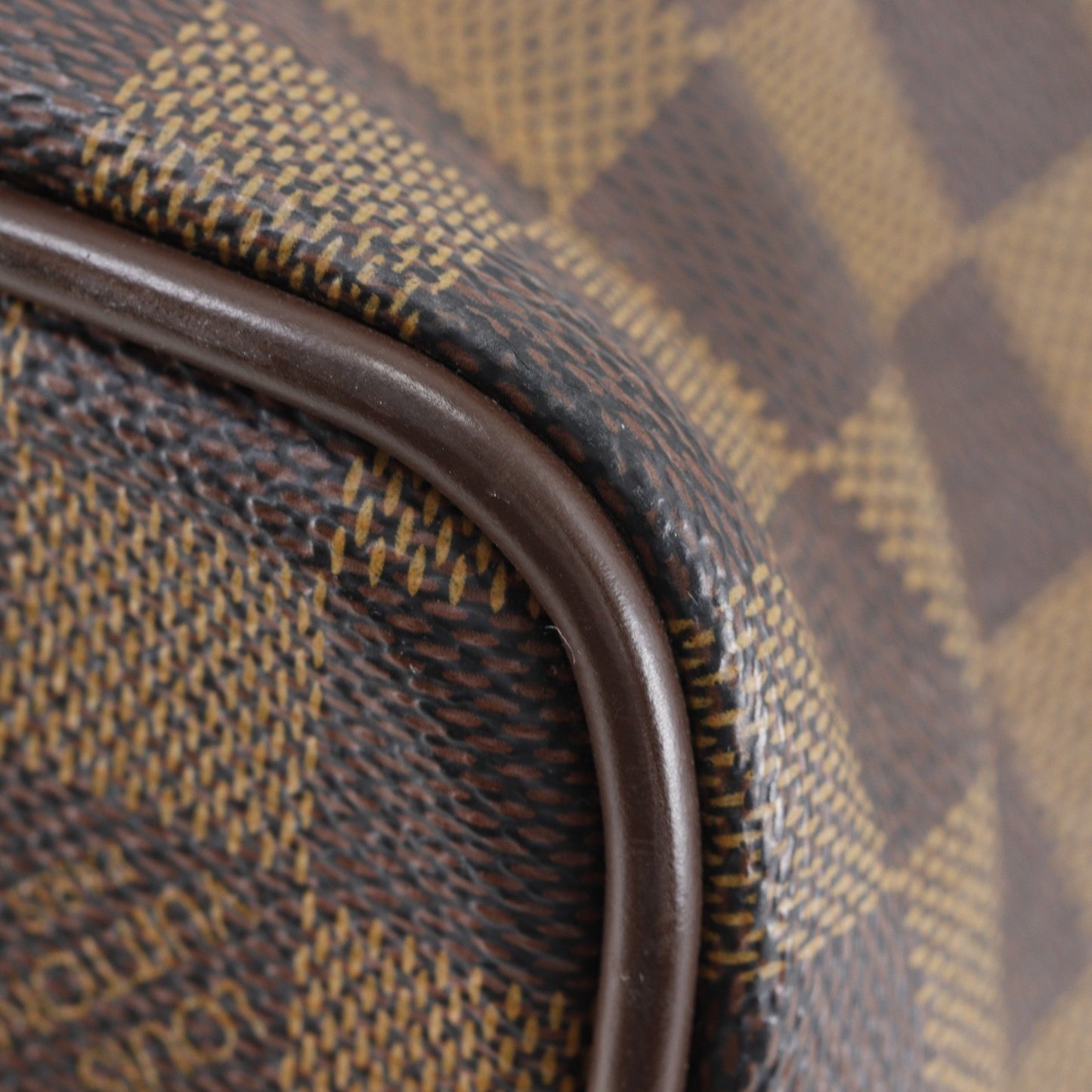 Louis Vuitton Greenwich Damier Ebene, Brown, Canvas, Handbag