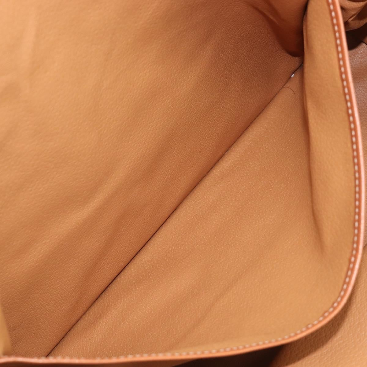 Celine Boston Triomphe Coated Canvas, Brown, Canvas, Handbag
