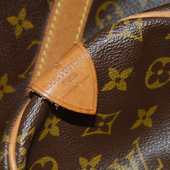 Louis Vuitton Keepall Monogram, Brown, Canvas, Travel Bag