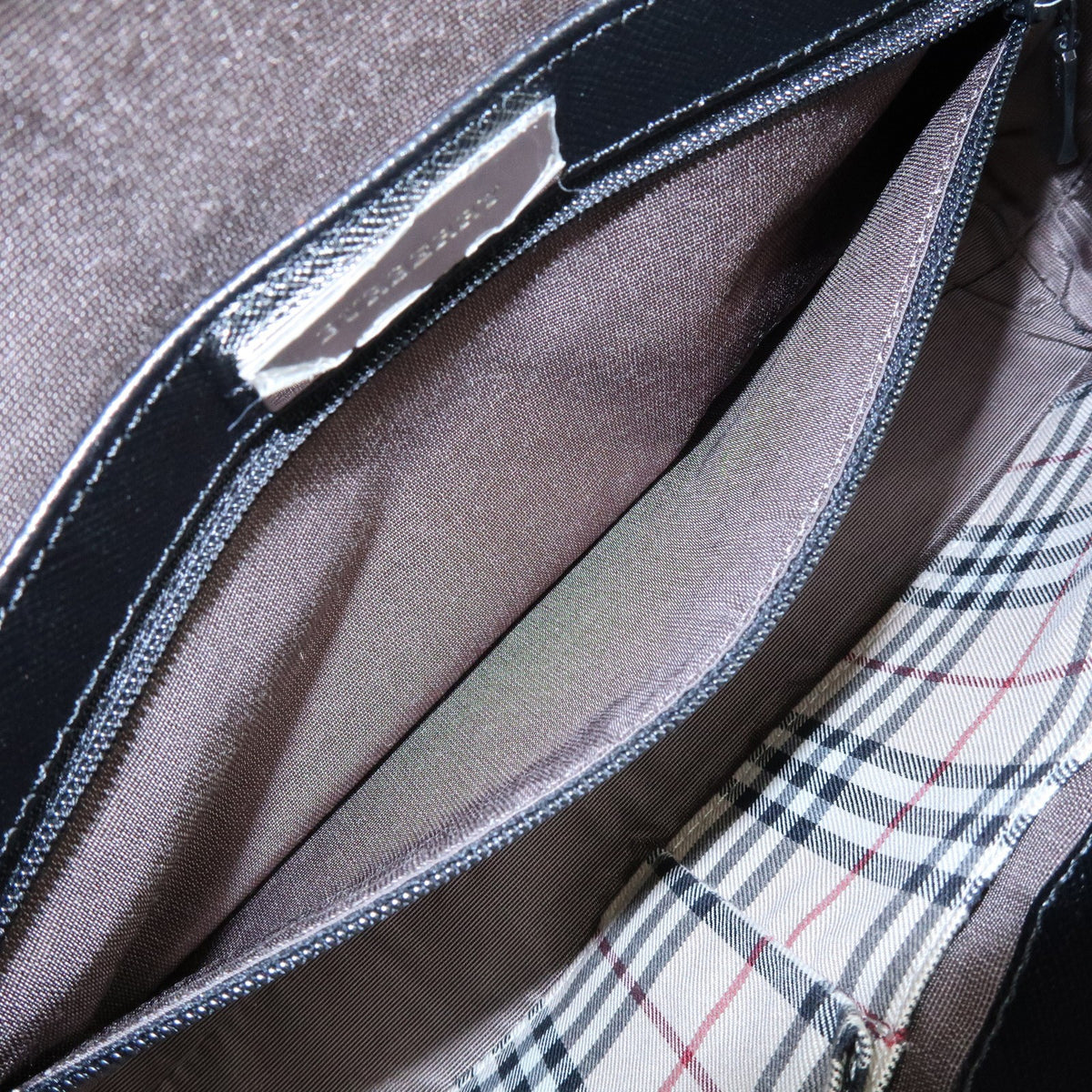 Burberry Shoulder Bag Leather, Black, Leather, Shoulder Bag