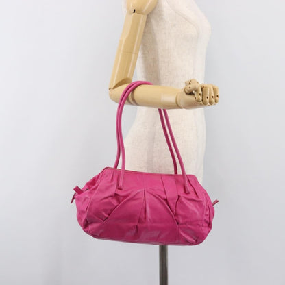 Miu Miu Shoulder Leather, Pink, Leather, Shoulder Bag