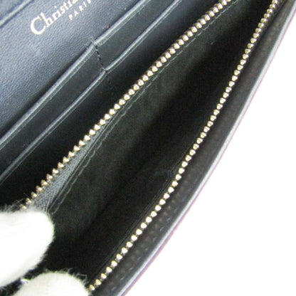 Christian Dior Diorama Wallet on Chain Metallic Distressed Calfskin, Pink, Patent Leather, Crossbody Bag