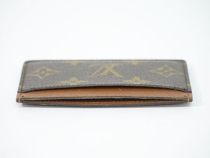 Louis Vuitton Card Holder Reverse Monogram Canvas, Brown, Canvas, Card Holder