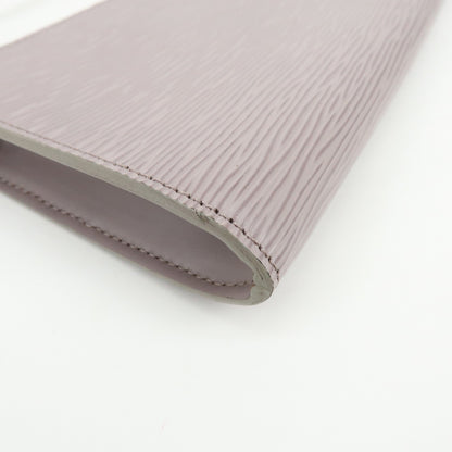 Louis Vuitton Pochette Accessoires Epi Leather, Purple, Leather, Clutch