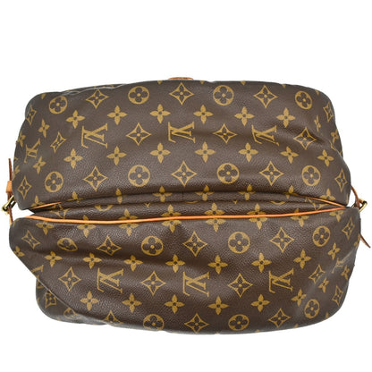 Louis Vuitton Saumur Monogram, Brown, Canvas, Shoulder Bag
