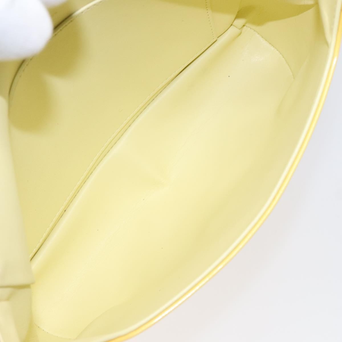 Louis Vuitton Thompson Street Monogram Vernis, Yellow, Patent Leather, Shoulder Bag