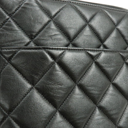 Chanel Medallion Quilted Caviar, Black, Calfskin, Tote Bag