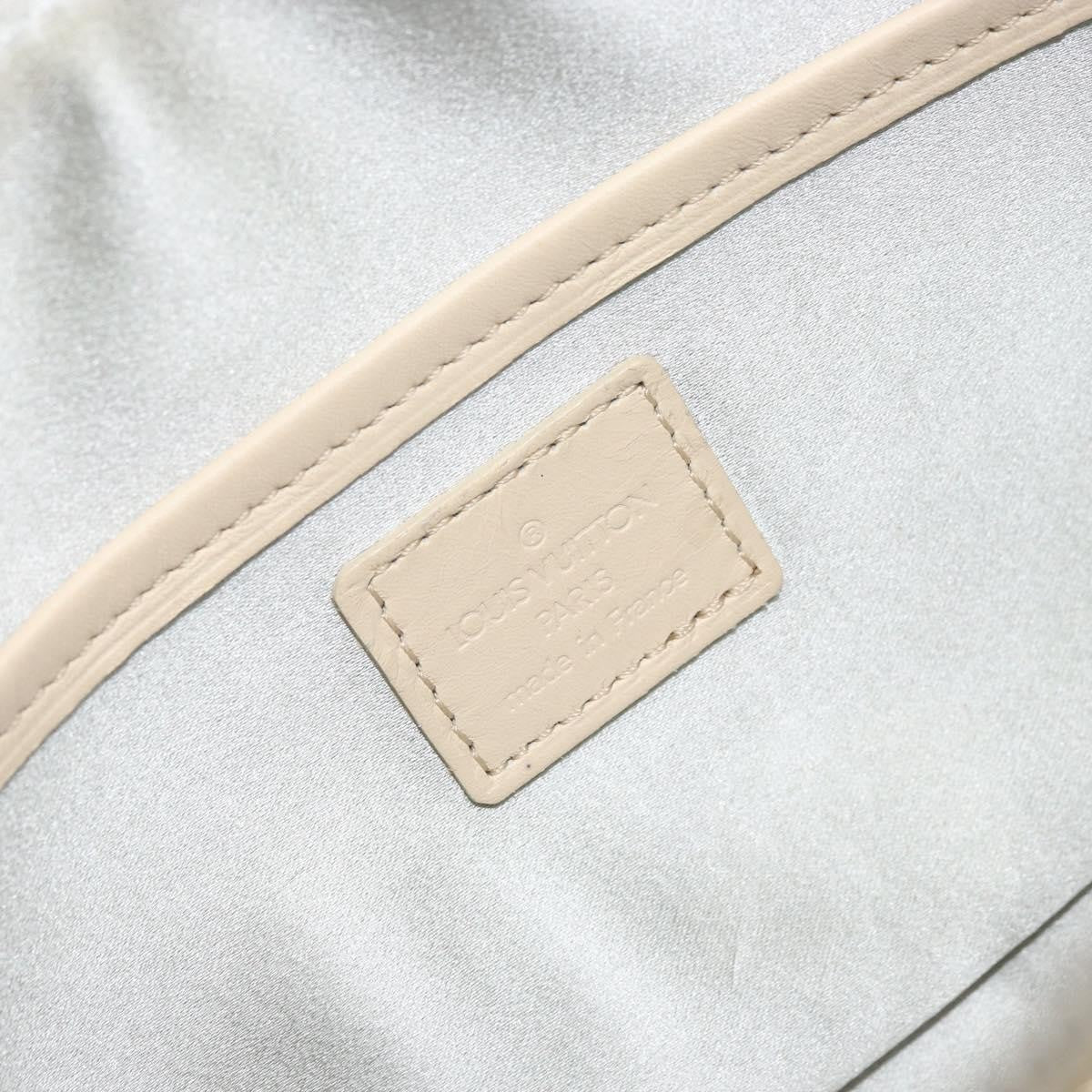 Louis Vuitton McKenna Mini Lin, Gold, Canvas, Shoulder Bag