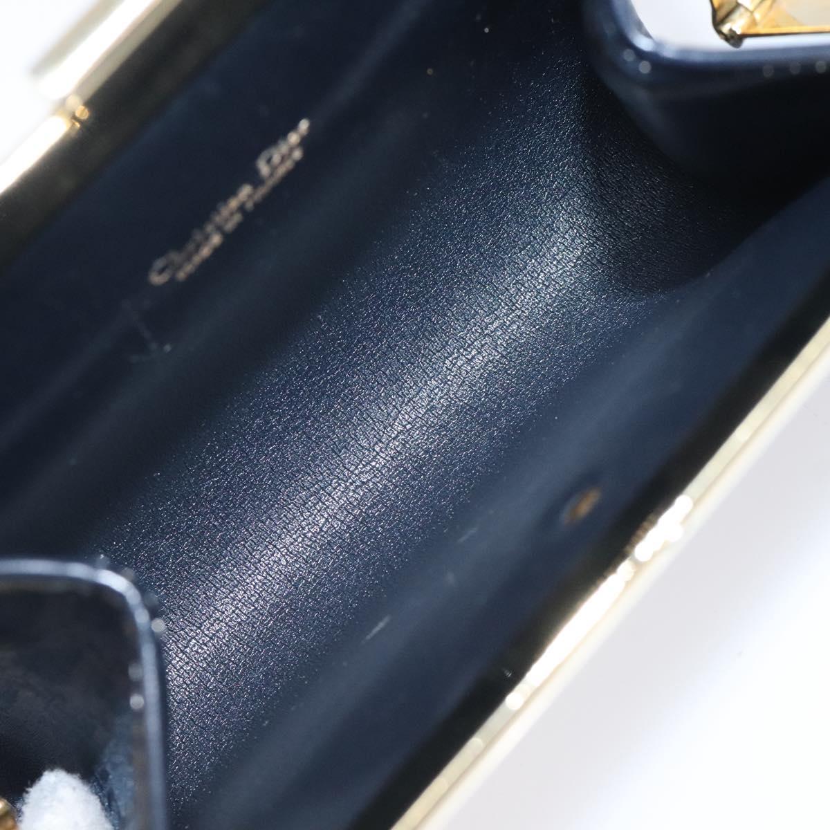 Christian Dior Trotter pouch Canvas, NAVY, CANVAS, Clutche & pouche