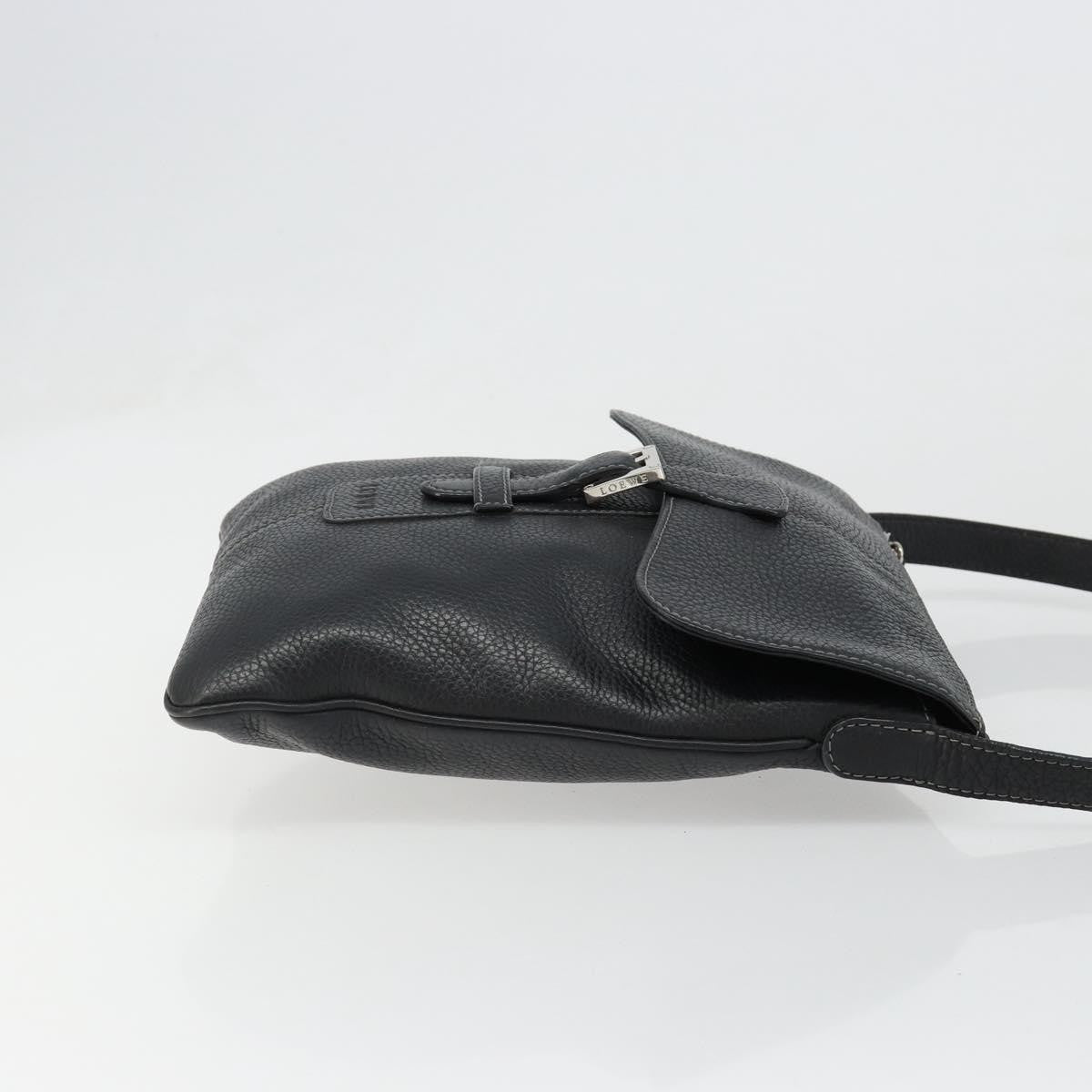 Loewe Vintage Leather, Black, Leather, Shoulder Bag
