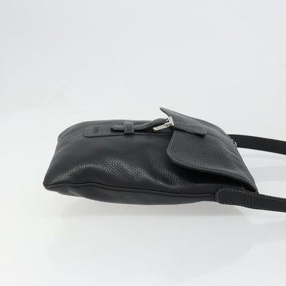 Loewe Vintage Leather, Black, Leather, Shoulder Bag