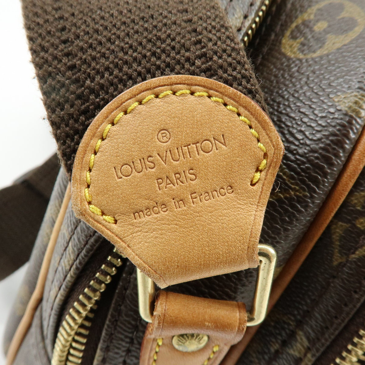 Louis Vuitton Reporter Monogram Canvas, Brown, Canvas, Shoulder Bag