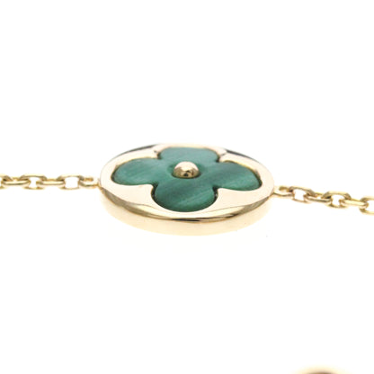Louis Vuitton Color Blossom BB 18K Rose Gold with Malachite and Diamond, Gold, Rose Gold, Bracelet