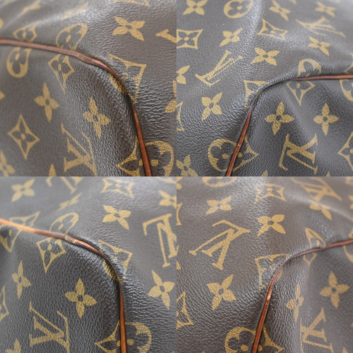 Louis Vuitton Keepall Monogram Canvas, Brown, Canvas, Travel Bag
