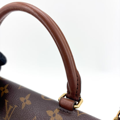 Louis Vuitton Marignan Monogram Canvas with Leather, Brown, Canvas, Handbag