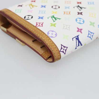 Louis Vuitton Porte Tresor International Monogram Multicolor, White, Canvas, Wallet
