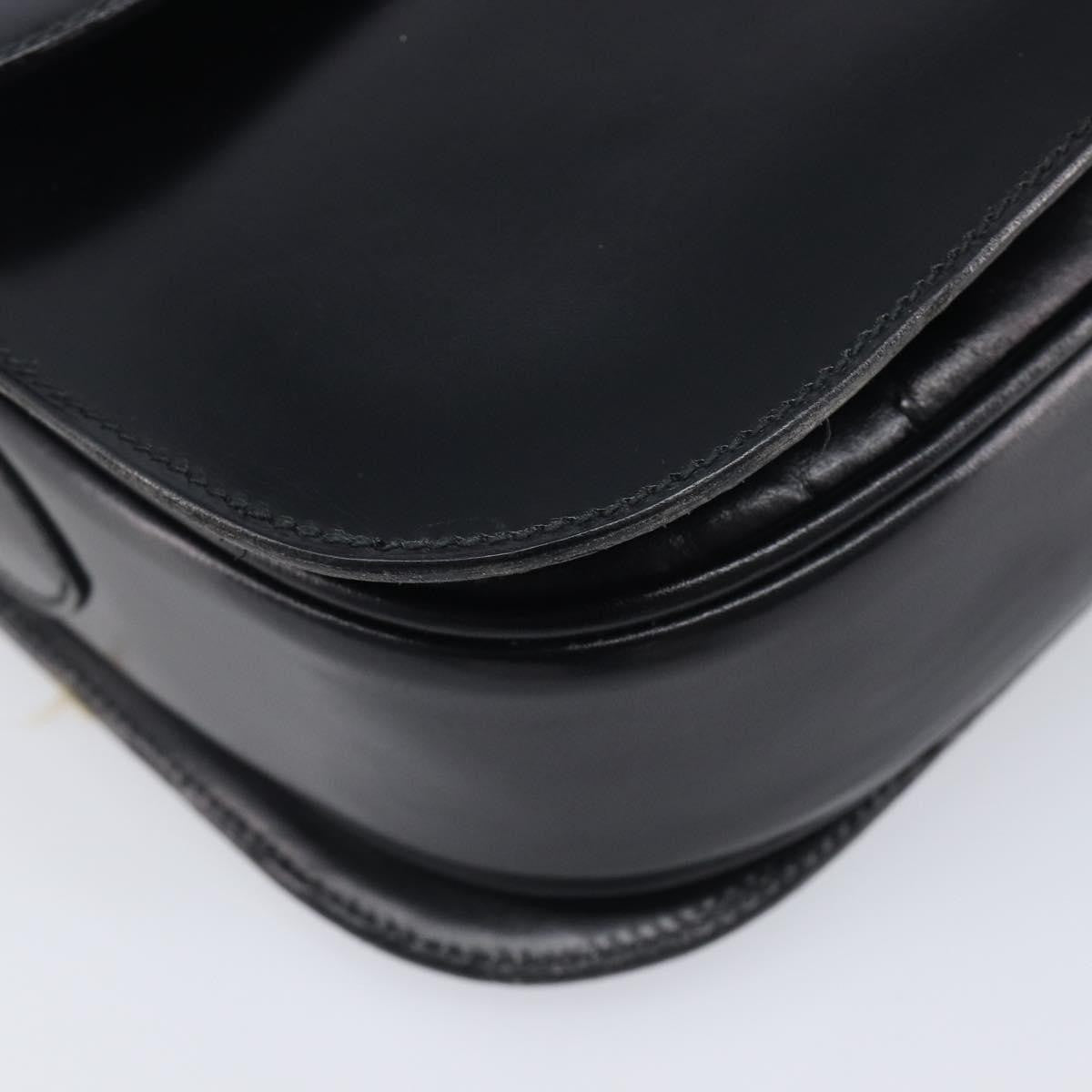 Celine Horse Carriage Leather, Black, Leather, Shoulder Bag