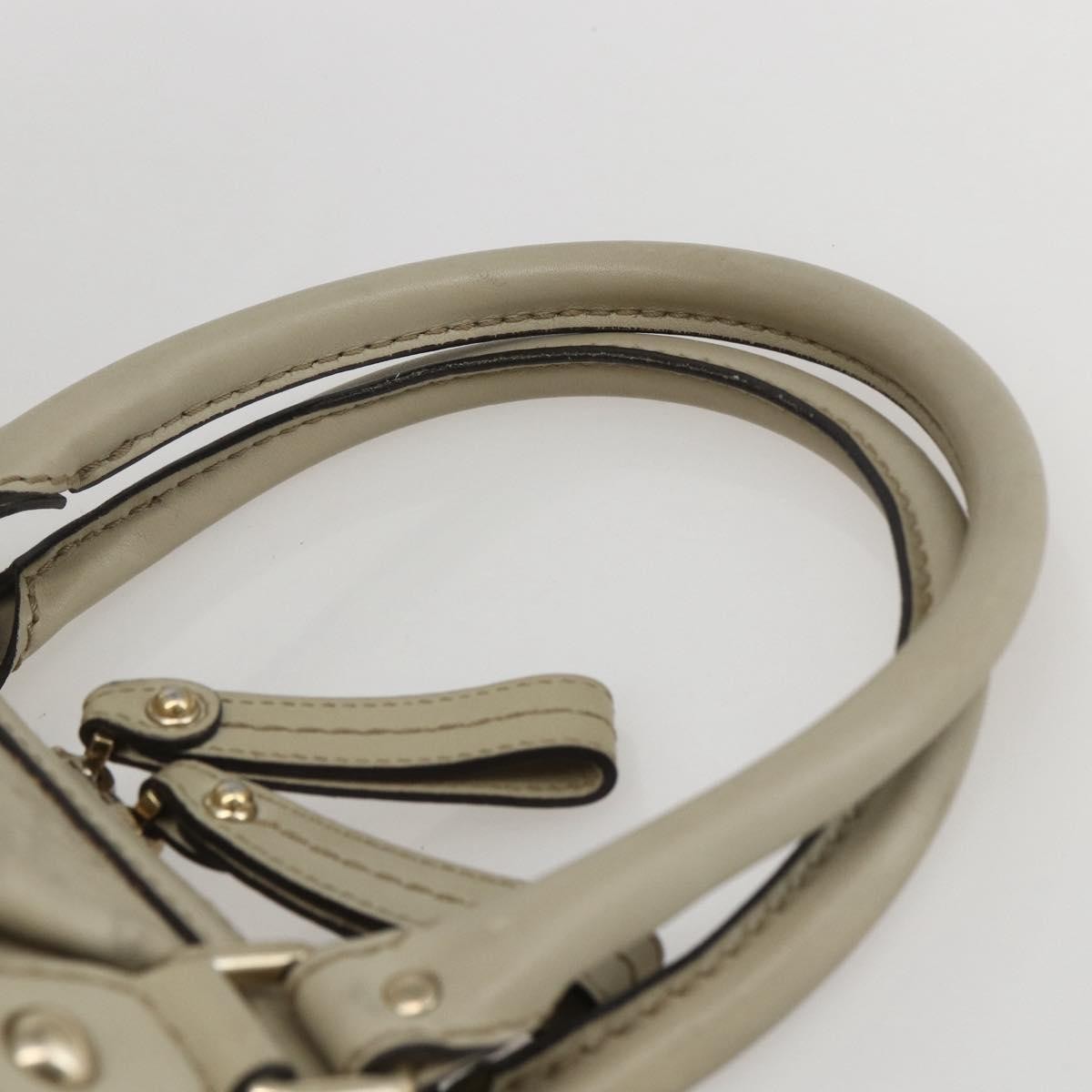 Gucci Sukey Top Handle Satchel Guccissima Leather, Ecru, Leather, Handbag