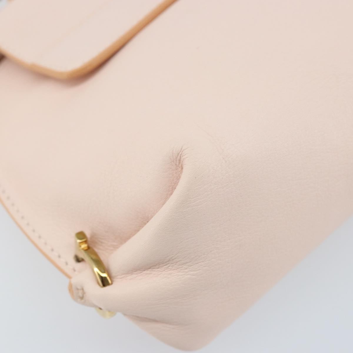 Salvatore Ferragamo Sofia Satchel Leather, Pink, Leather, Handbag