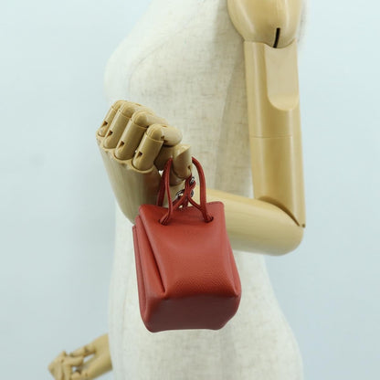 Hermes Vespa Leather, Red, Leather, Clutch