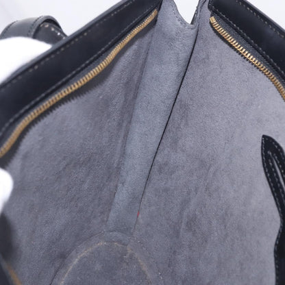 Louis Vuitton Saint Jacques Leather, Black, Leather, Shoulder Bag