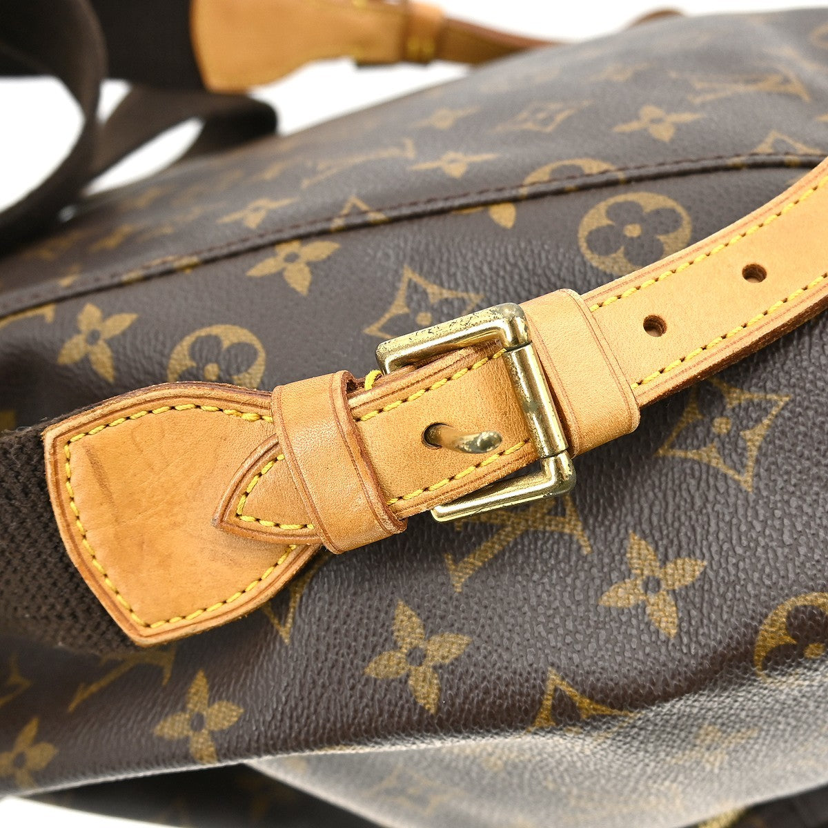 Louis Vuitton Vintage Montsouris Monogram Canvas, Brown, Canvas, Backpack