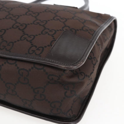Gucci GG Canvas Canvas, Brown, Canvas, Tote Bag