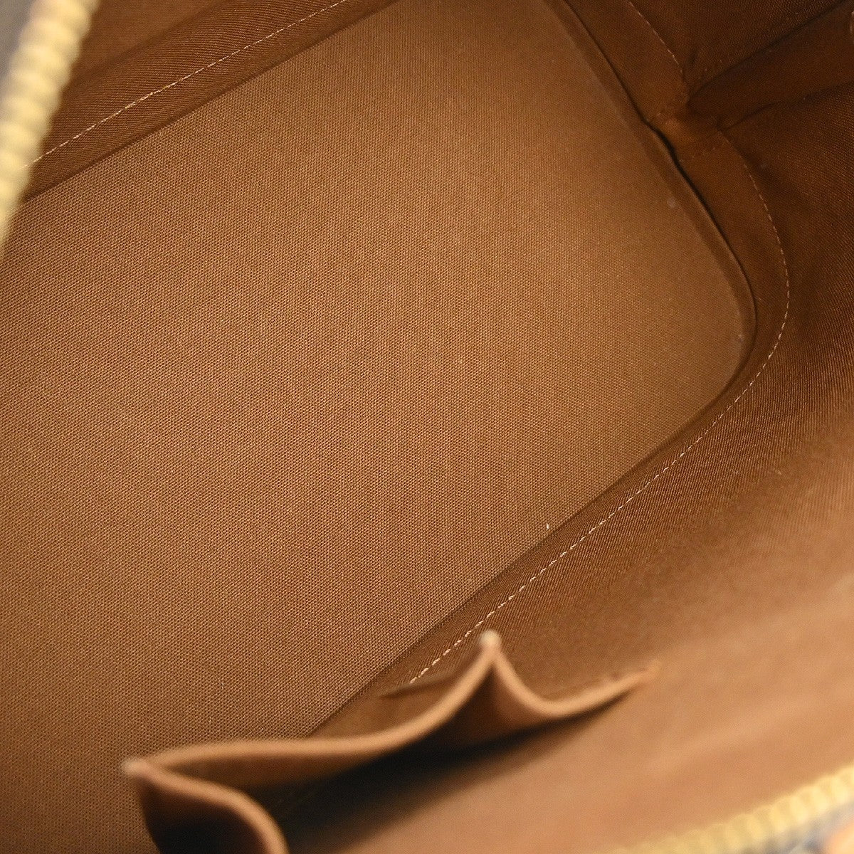 Louis Vuitton Alma Monogram, Brown, Canvas, Handbag