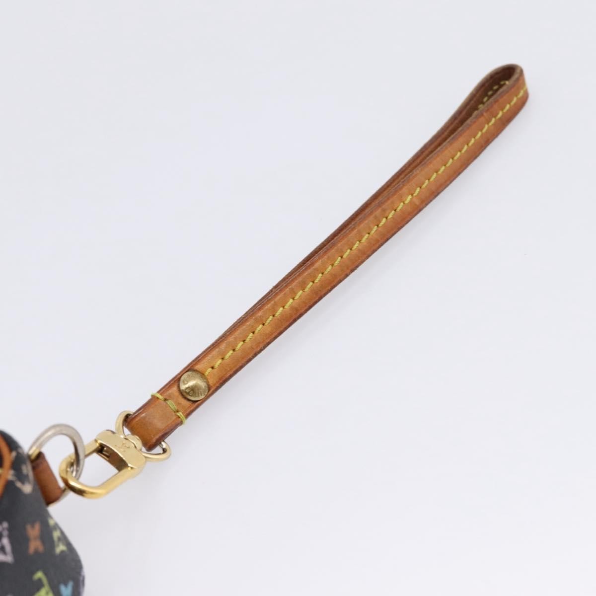 Louis Vuitton Wapity Trousse Monogram Multicolor, Black, Canvas, Clutch