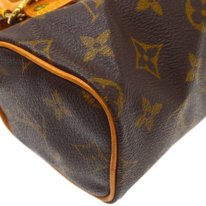 Louis Vuitton Speedy Mini HL Monogram Canvas, Brown, Canvas, Handbag