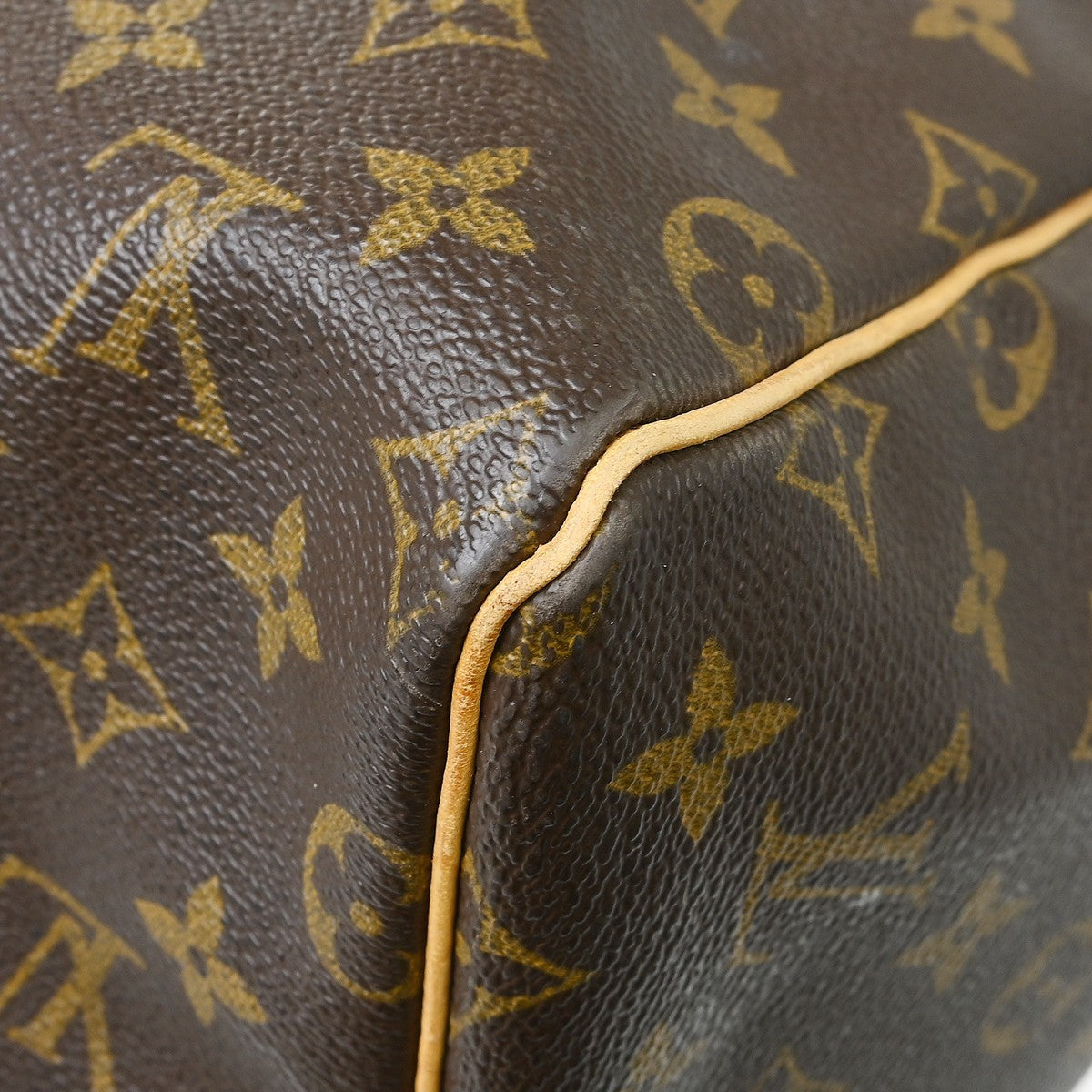Louis Vuitton Keepall Monogram, Brown, Canvas, Travel Bag