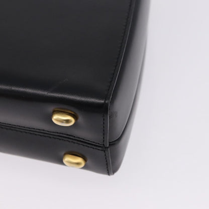 Celine Vintage Leather, Black, Leather, Shoulder Bag