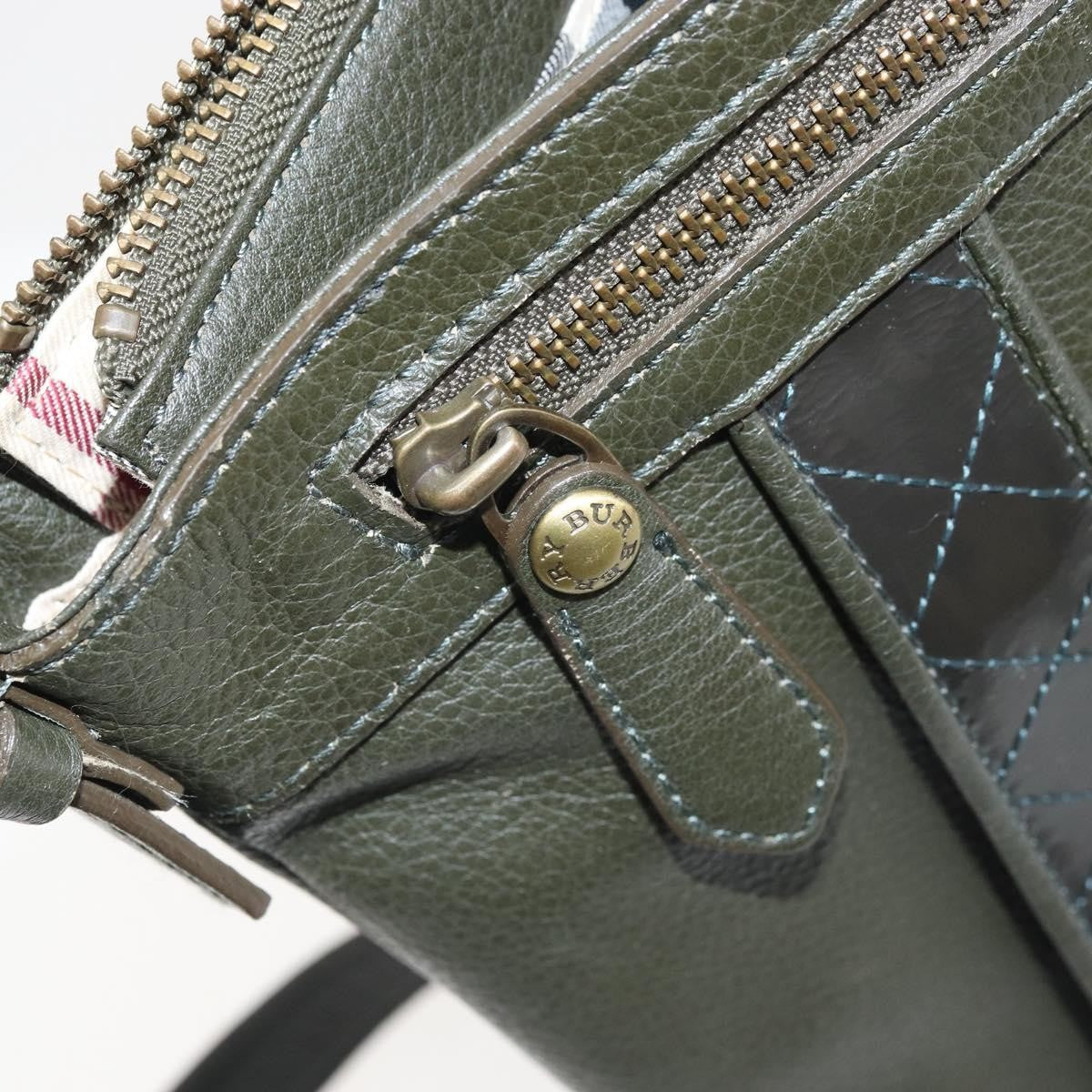 Burberry Vintage Leather, Khaki, Leather, Shoulder Bag