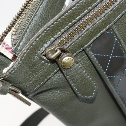 Burberry Vintage Leather, Khaki, Leather, Shoulder Bag