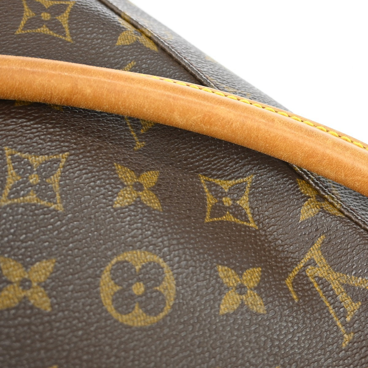 Louis Vuitton Looping Monogram Canvas, Brown, Canvas, Handbag