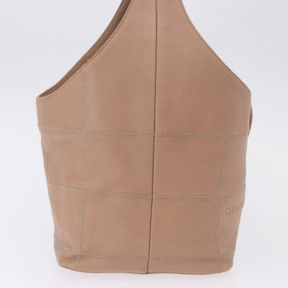 Chanel Square Stitch Tassel Hobo Quilted Leather, Beige, Leather, Handbag