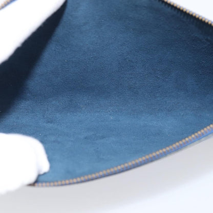 Louis Vuitton Pochette Accessoires Epi Leather, Blue, Leather, Clutch