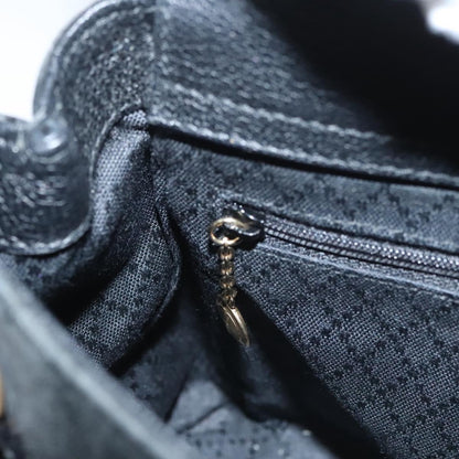 Gucci Bamboo Zip Pouch Suede, BLACK, SUEDE, Handbag