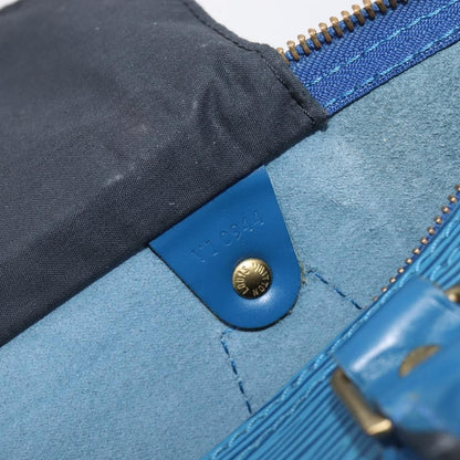 Louis Vuitton Speedy Epi Leather, Blue, Leather, Handbag