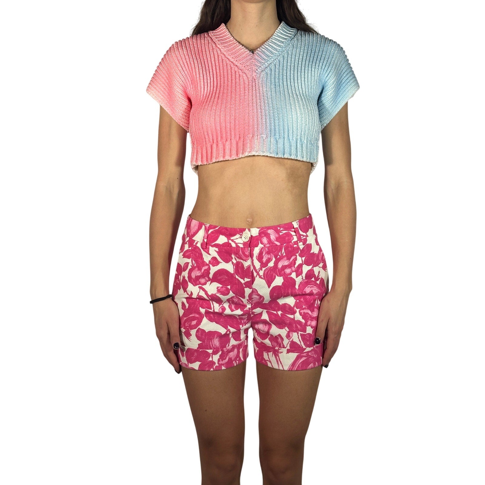 Dolce & Gabbana Floral Print Shorts
