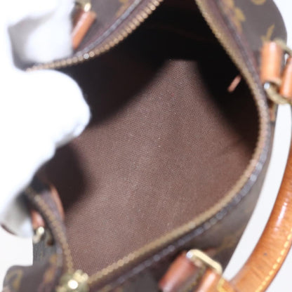 Louis Vuitton Speedy Mini HL Handbag Monogram Canvas, BROWN, CANVAS, Handbag